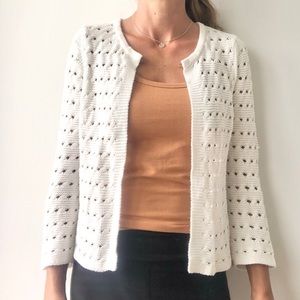 Cute open front sweater